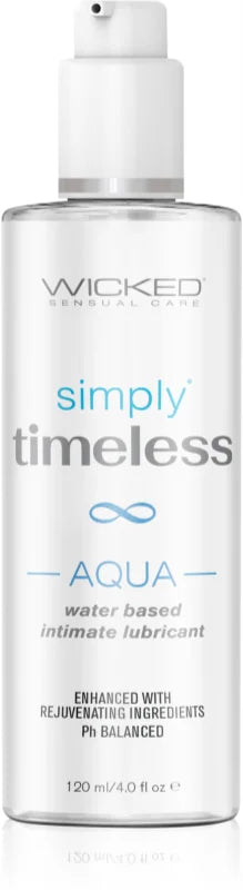Wicked Simply Timeless Aqua Lubricant 120 ml My Dr. XM Wicked Simply Timeless Aqua Lubricant 120 ml My Dr. XM