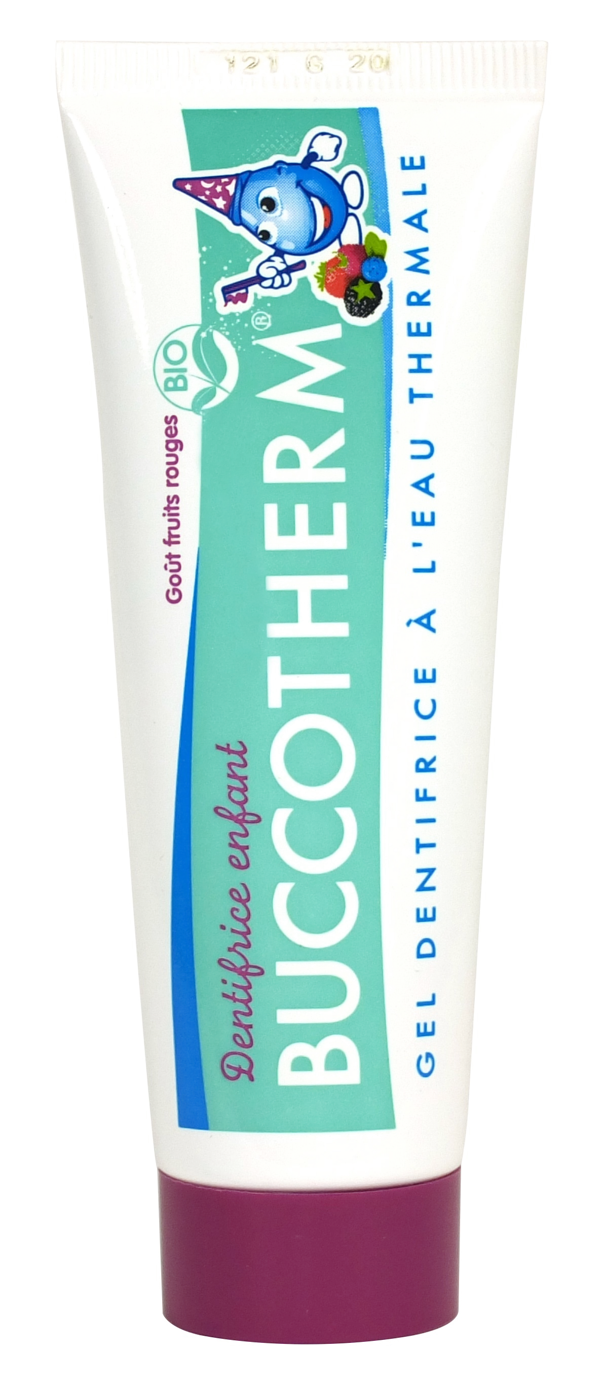 Buccotherm BIO kid's toothpaste fluoride free, forest fruit, 50 ml