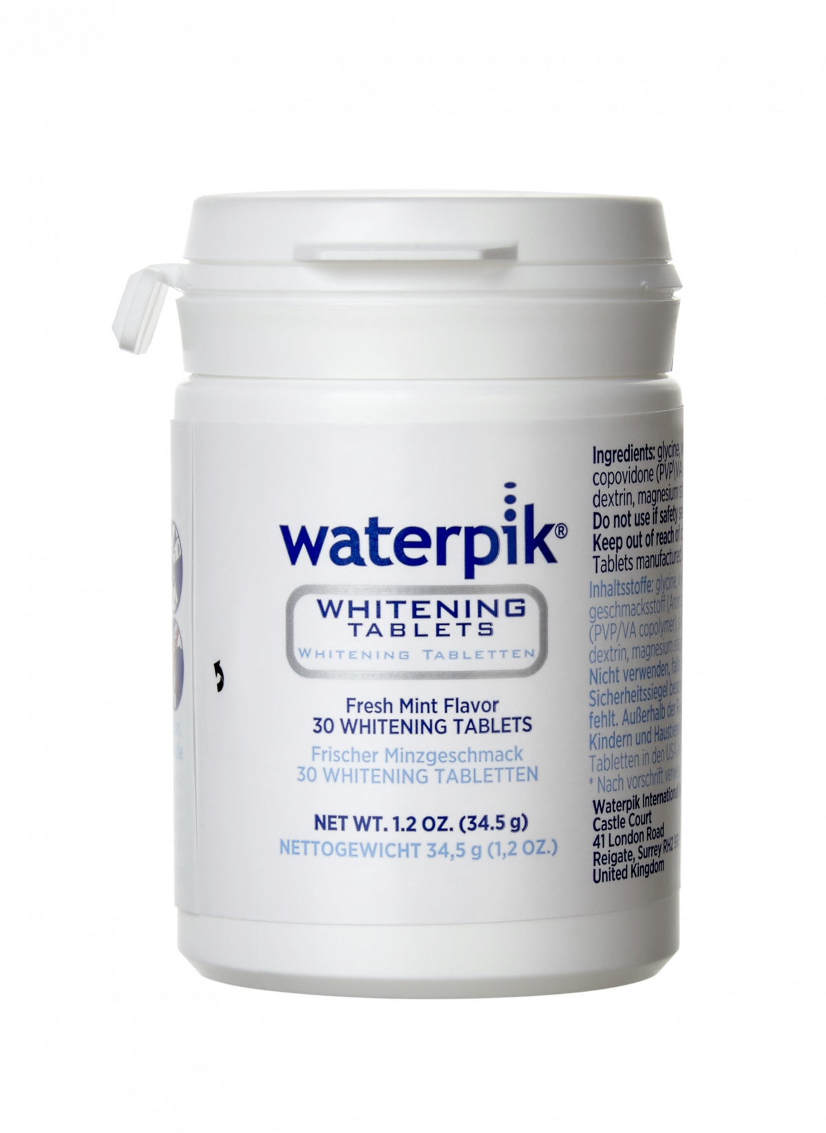 Waterpik whitening tablets for WF-05 and WF-06, 30 tablets