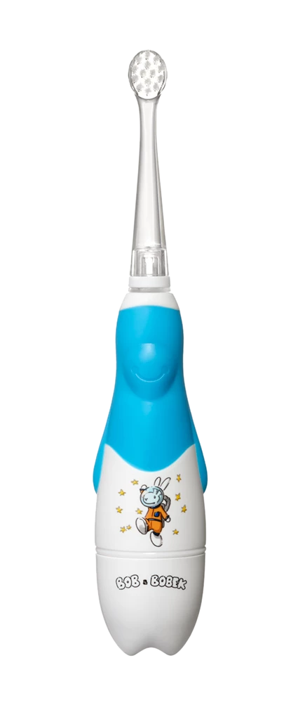 Bob and Bobek kid's sonic toothbrush 0-5 years Blue