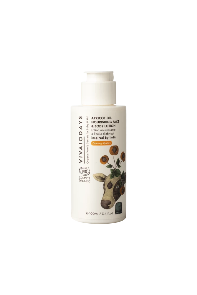 VIVAIODAYS Nourishing face and body milk with apricot oil, 100 ml