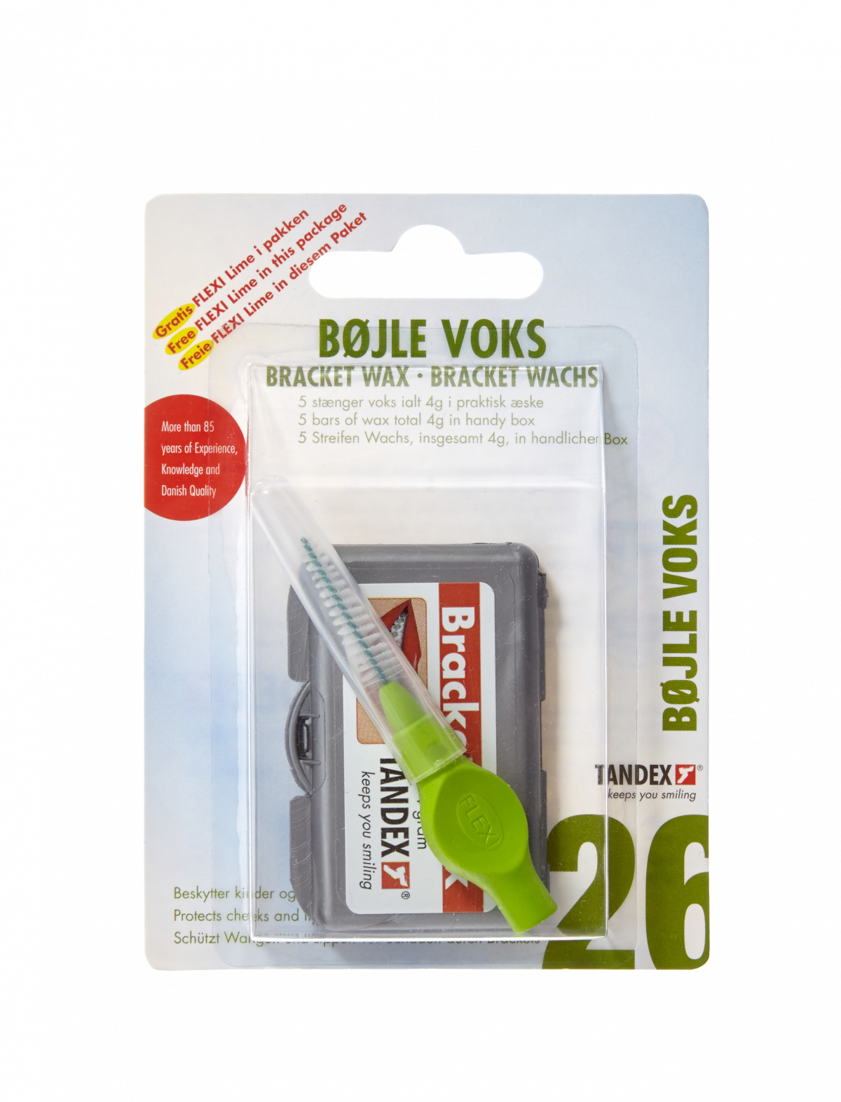 Tandex Bracket Wax 4 gram Set