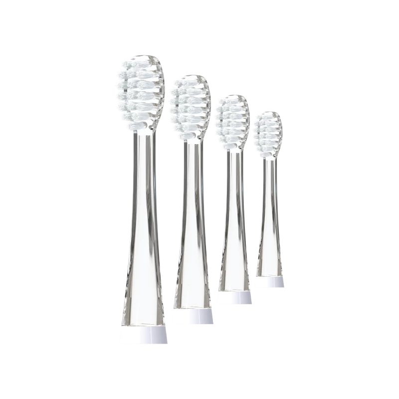 Bob and Bobek replacement toothbrush head, 18+ months, 4 pcs
