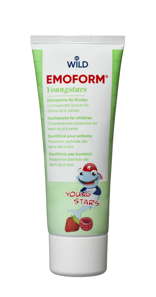 EMOFORM Actifluor YOUNGSTARS toothpaste, 75 ml