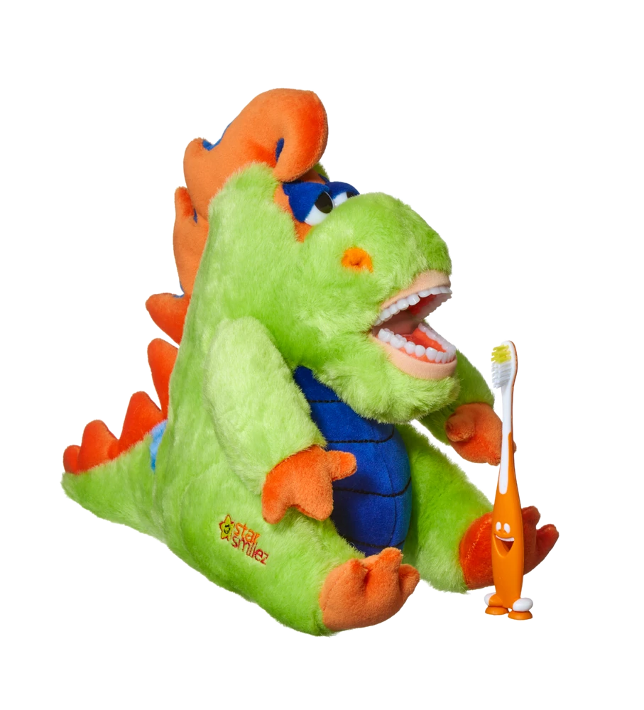 Dino plush educational aid, small Flossisaurus