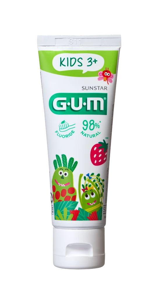 GUM Kids dental gel Jungle Buddies (3 - 6 years), 50 ml