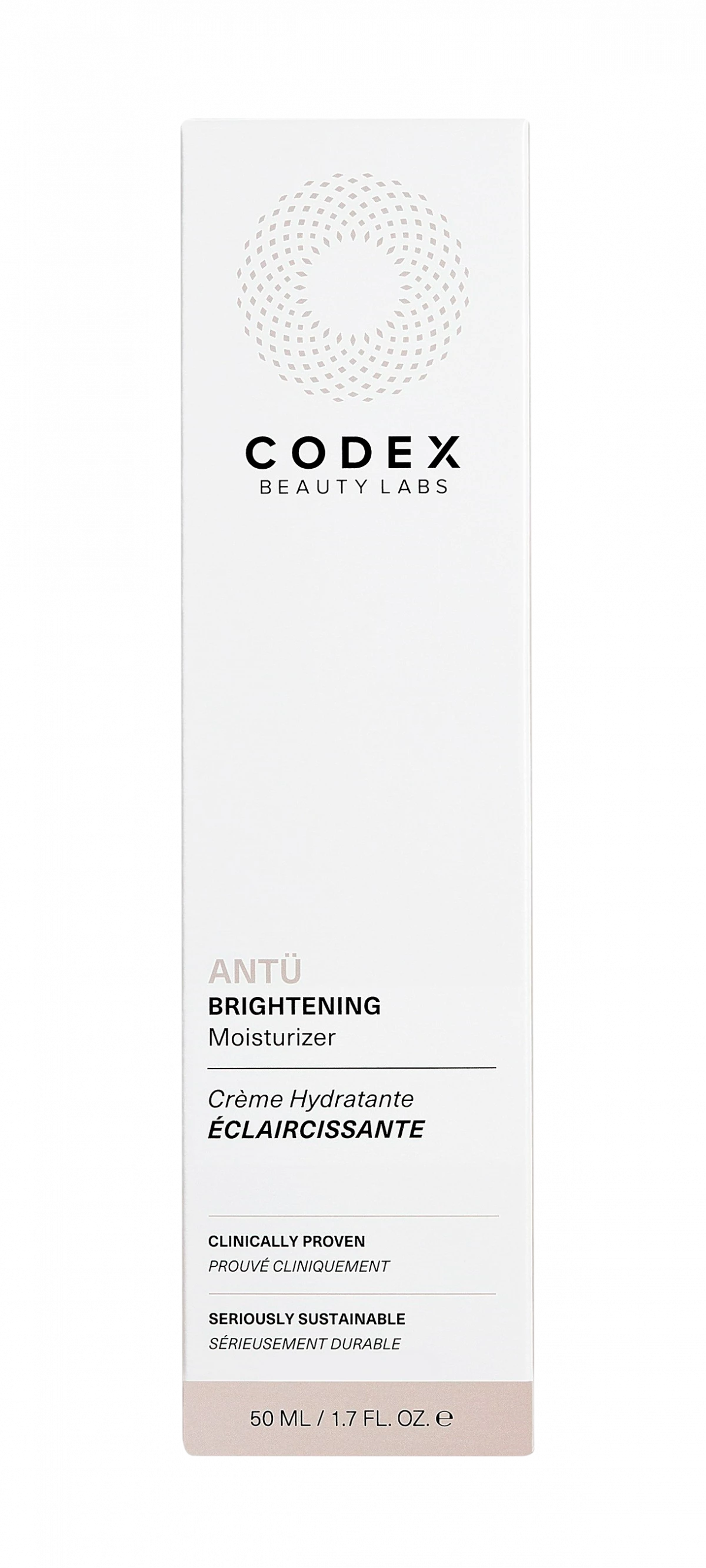 Codex Labs ANTÜ Brightening Moisturizer, 50 ml