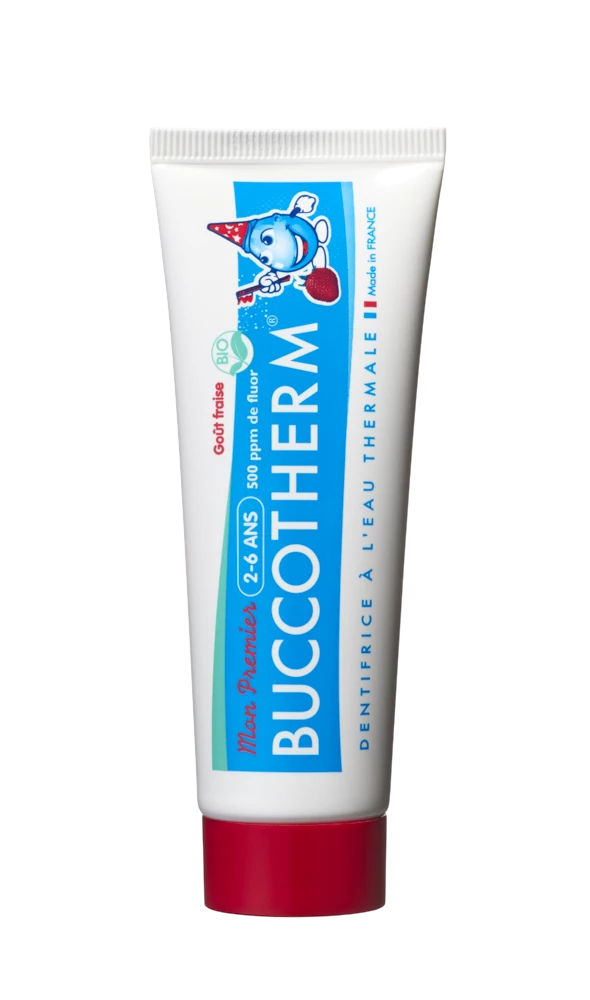 Buccotherm BIO gel toothpaste for kids from 2 to 6 years, strawberry, 50 ml