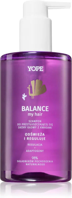 Yope BALANCE my hair shampoo for oily scalp 300 ml