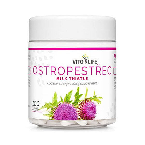 Vito life Milk thistle, 100 capsules