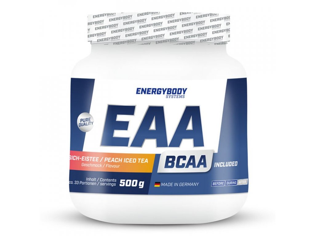 Energy Body EAA iced tea / peach 500g