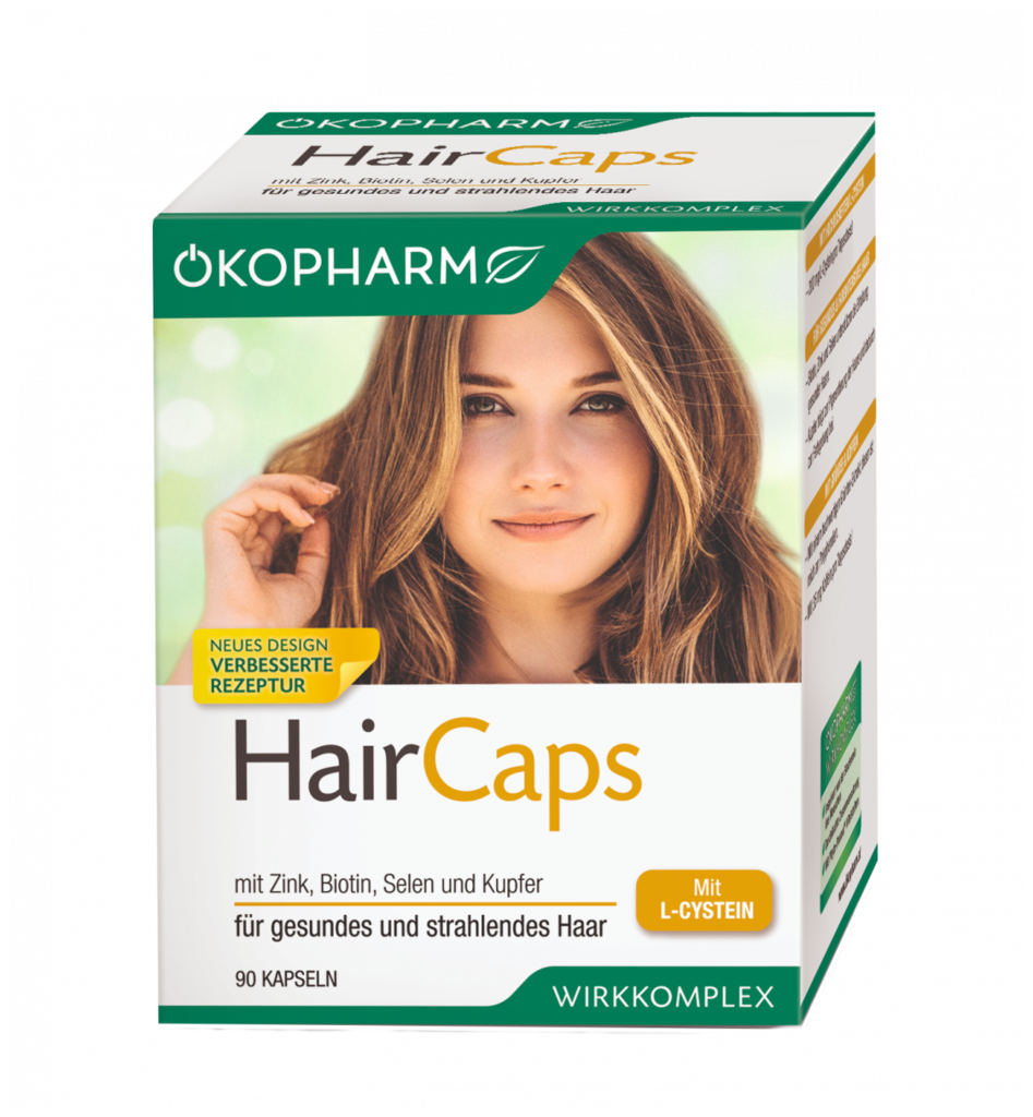 Ökopharm Haar Wirkkomplex Hair Active Complex (Formerly HairCaps) 90 capsules