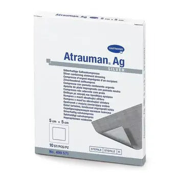 Atrauman Ag Sterile compress 5 x 5 cm 10 pcs