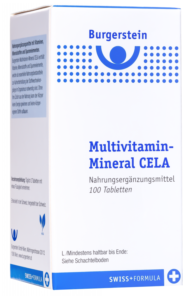 Burgerstein Multivitamin-Mineral CELA 100 tablets