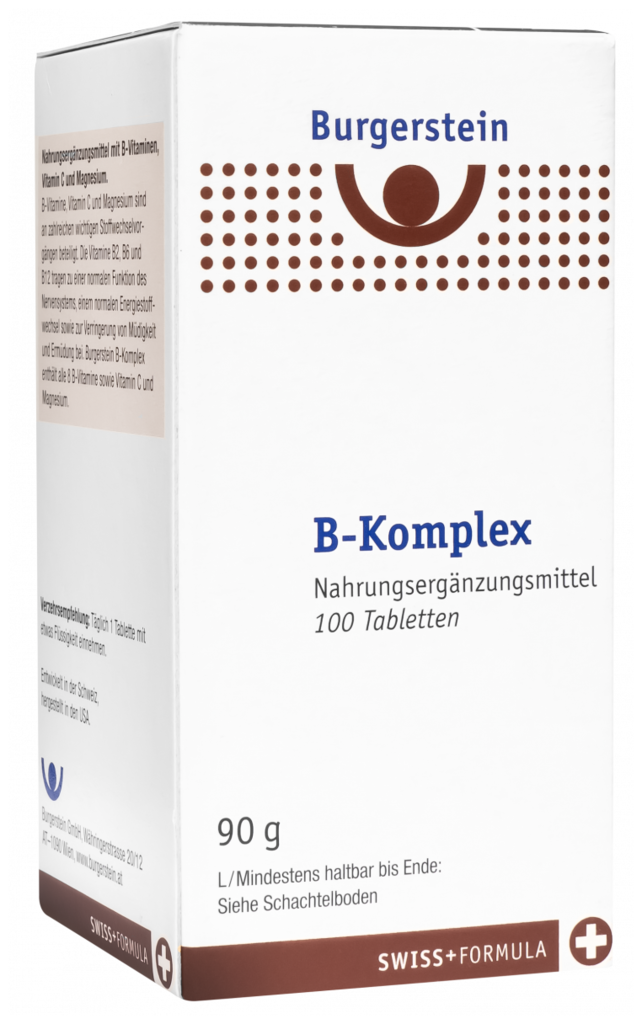 Burgerstein B Complex 100 Capsules – My Dr. XM