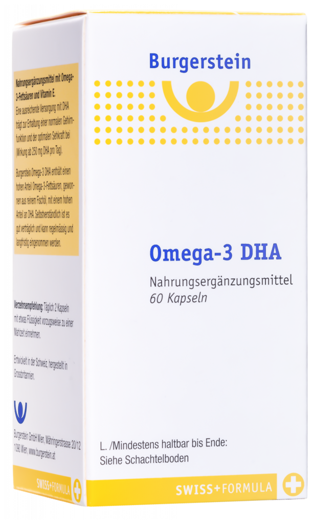 Burgerstein Omega3 DHA 60 capsules My Dr. XM