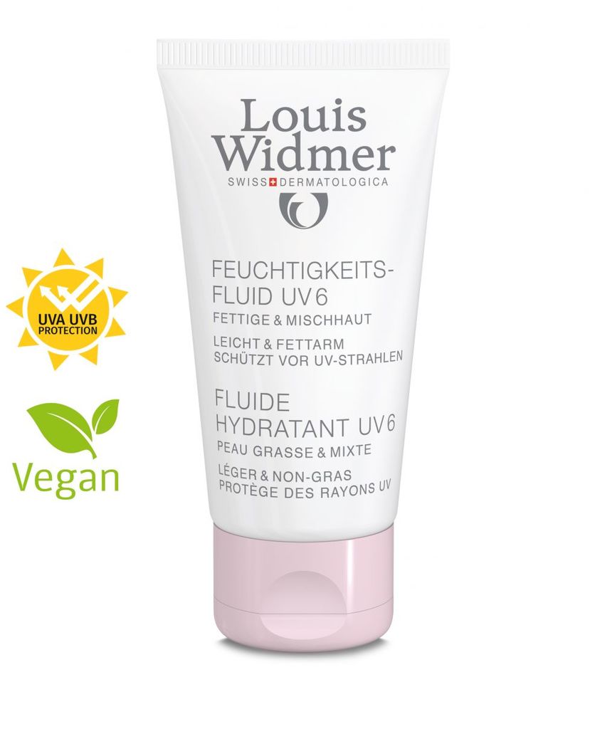 Louis Widmer Moisturizing Fluid UV 6 perfume free - 50 ml