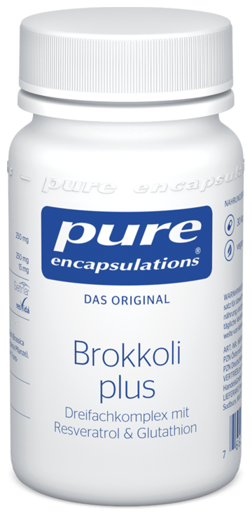 Pure broccoli plus 30 capsules