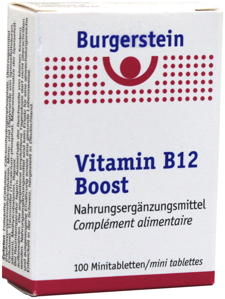 Burgerstein Vitamin B12 Boost 100 tablets