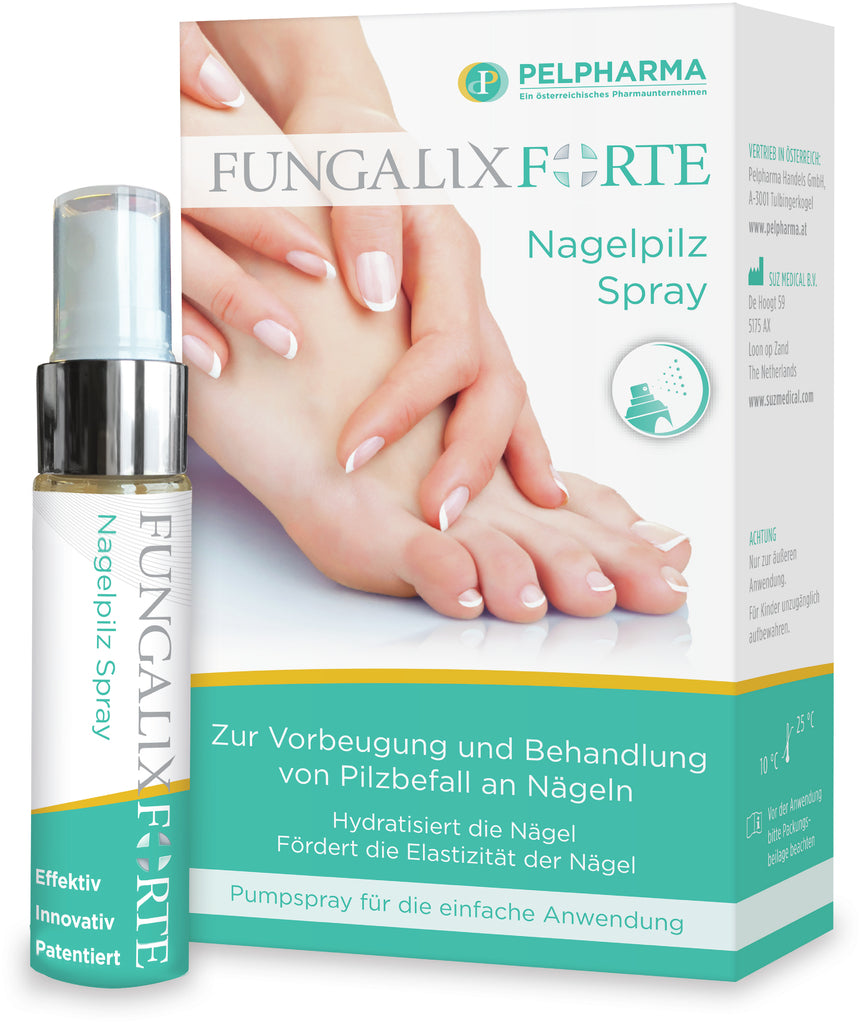 Spray Antifongique FUNGALIX FORTE Pour Ongles - 30 Ml - Valable Jusqu'en 2026 - Fabriqué Aux Pays-Bas