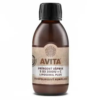 AVITA Natural calcium with D3 + C liposomal plus 200 ml