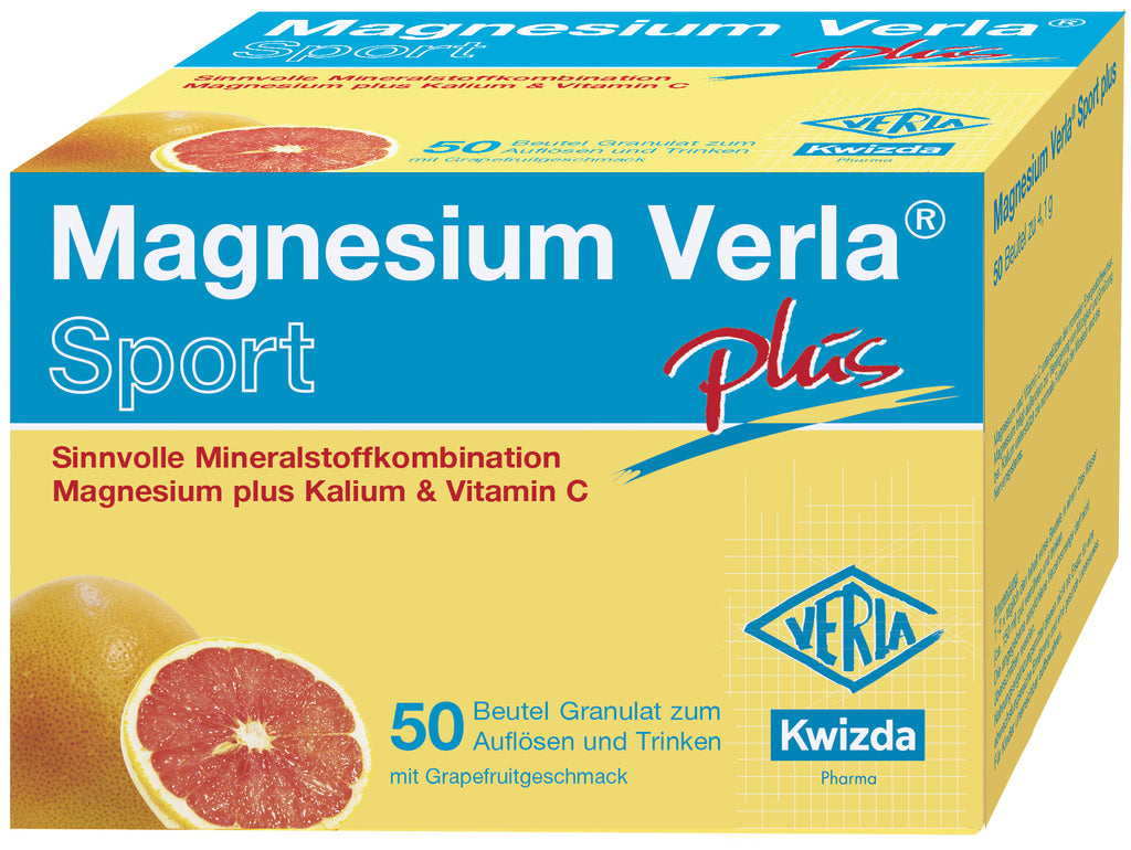 Magnesium Verla Sport Plus granules 50 sachets