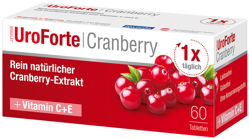 Biogelat cranberry UroForte - 60 tablets