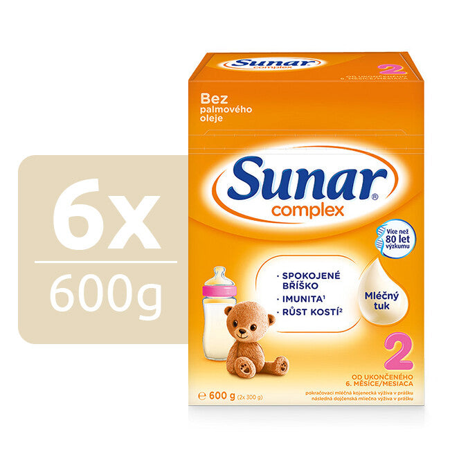 Sunar Complex 2 - 6 x 600 gr – My Dr. XM