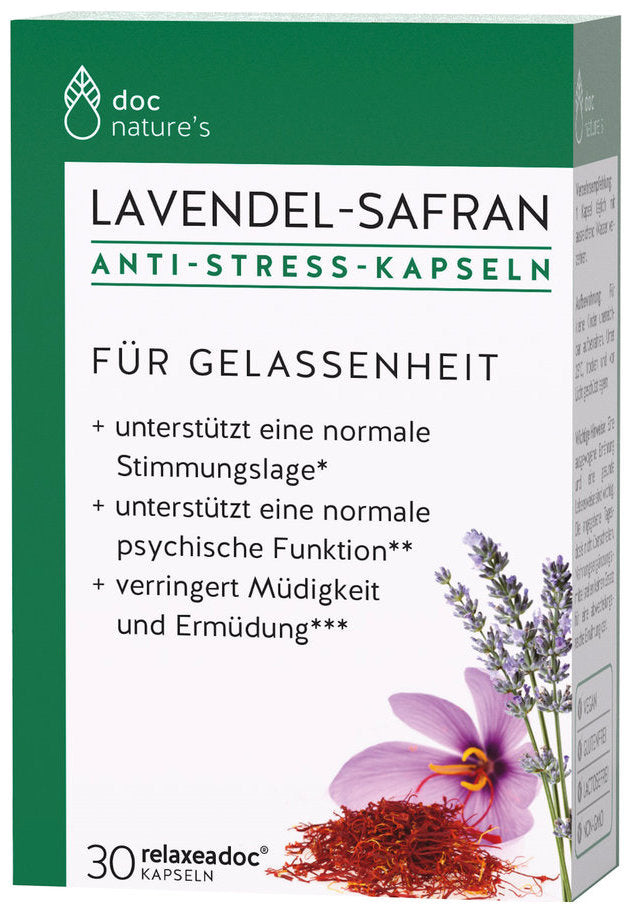 Doc phytolabor relaxeadoc anti-stress 30 capsules