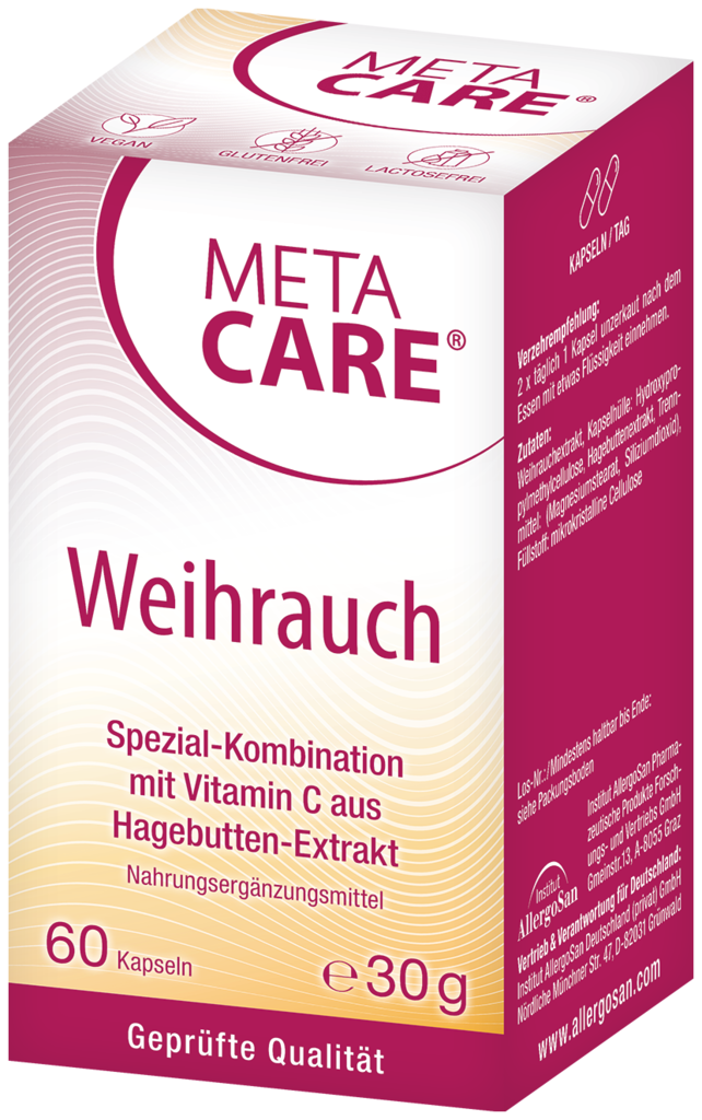 Meta-Care Frankincense 60 capsules