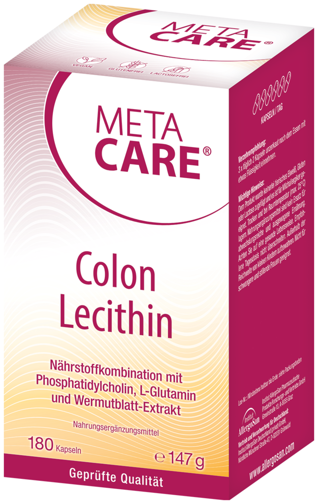Meta-Care Colon Lecithin - 180 capsules