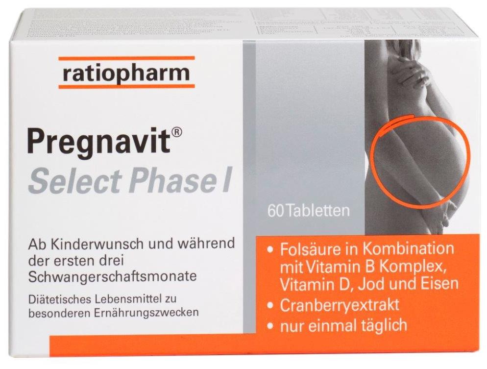 Pregnavit PLUS Select Phase I tablets