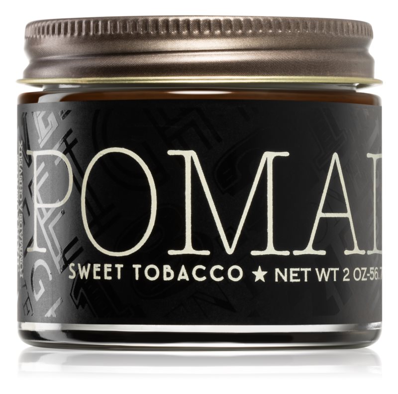 18.21 man made sweet tobacco 18.21 Man Made Sweet Tobacco Shiny Pomade | Elastic fibers lend a touchable, flexible control and a Shiny finish