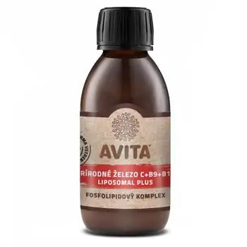 AVITA Natural iron C + B9 + B12 Liposomal plus 200 ml