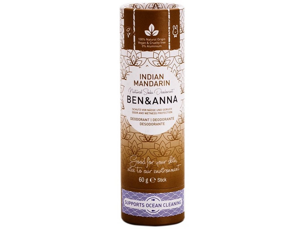 Ben & Anna Indian Mandarin solid deodorant, 60 g