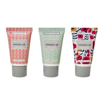 Heathcote & Ivory Set of hand and nail creams Vintage & Flowers 3x30 ml