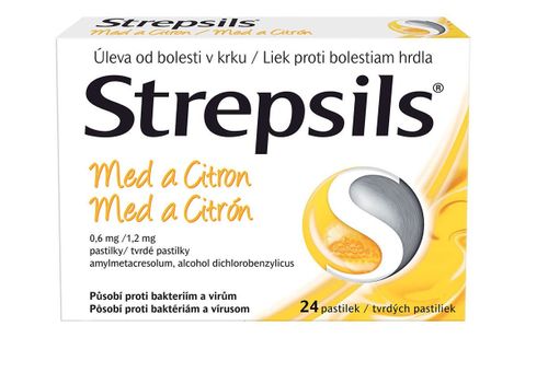Strepsils Honey and lemon 24 lozenges