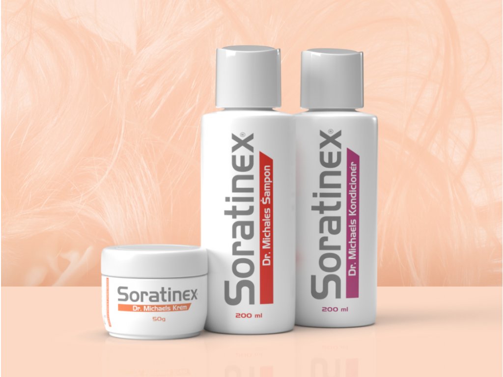 Soratinex Dr. Michaels scalp set (conditioner 200ml + cream 50g + shampoo 200ml)