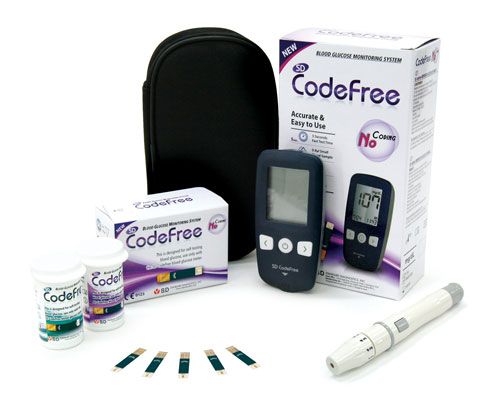 SD-Codefree Glucometer + 50 extra strips - mydrxm.com