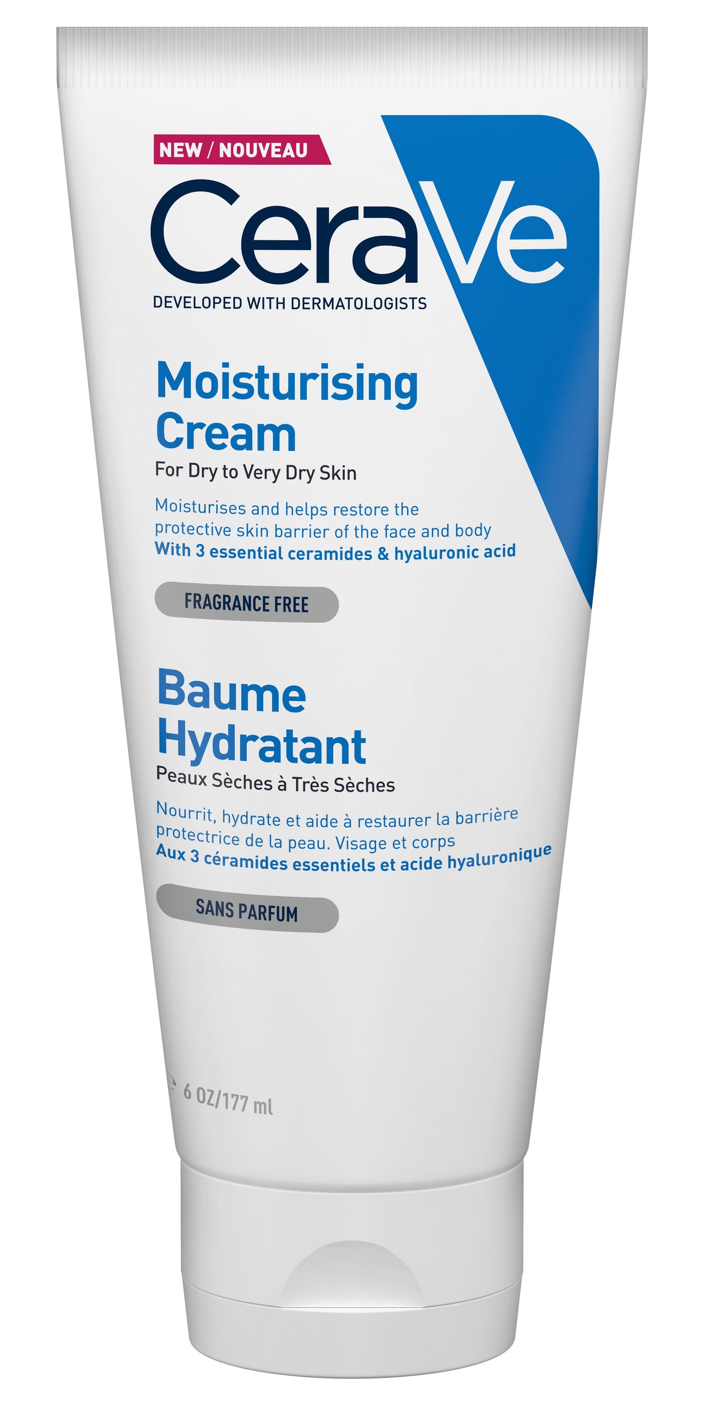 CeraVe Moisturizing Cream 177 ml Dry to very dry skin - mydrxm.com