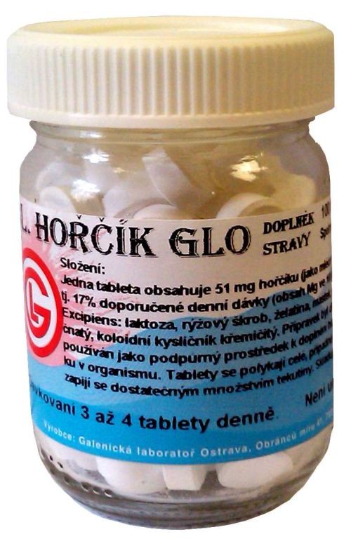 GLO Magnesium + Vitamin B6 - 100 tablets