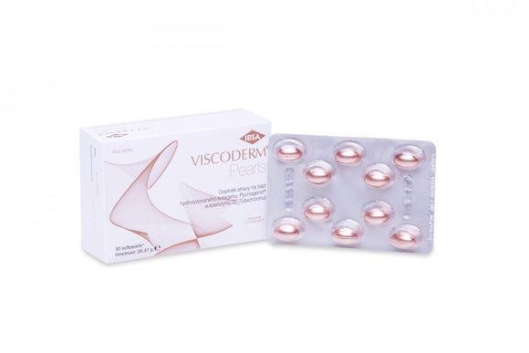 Viscoderm Pearls dietary supplement 30 capsules