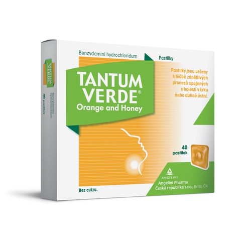 Tantum verde Orange and Honey 40 lozenges
