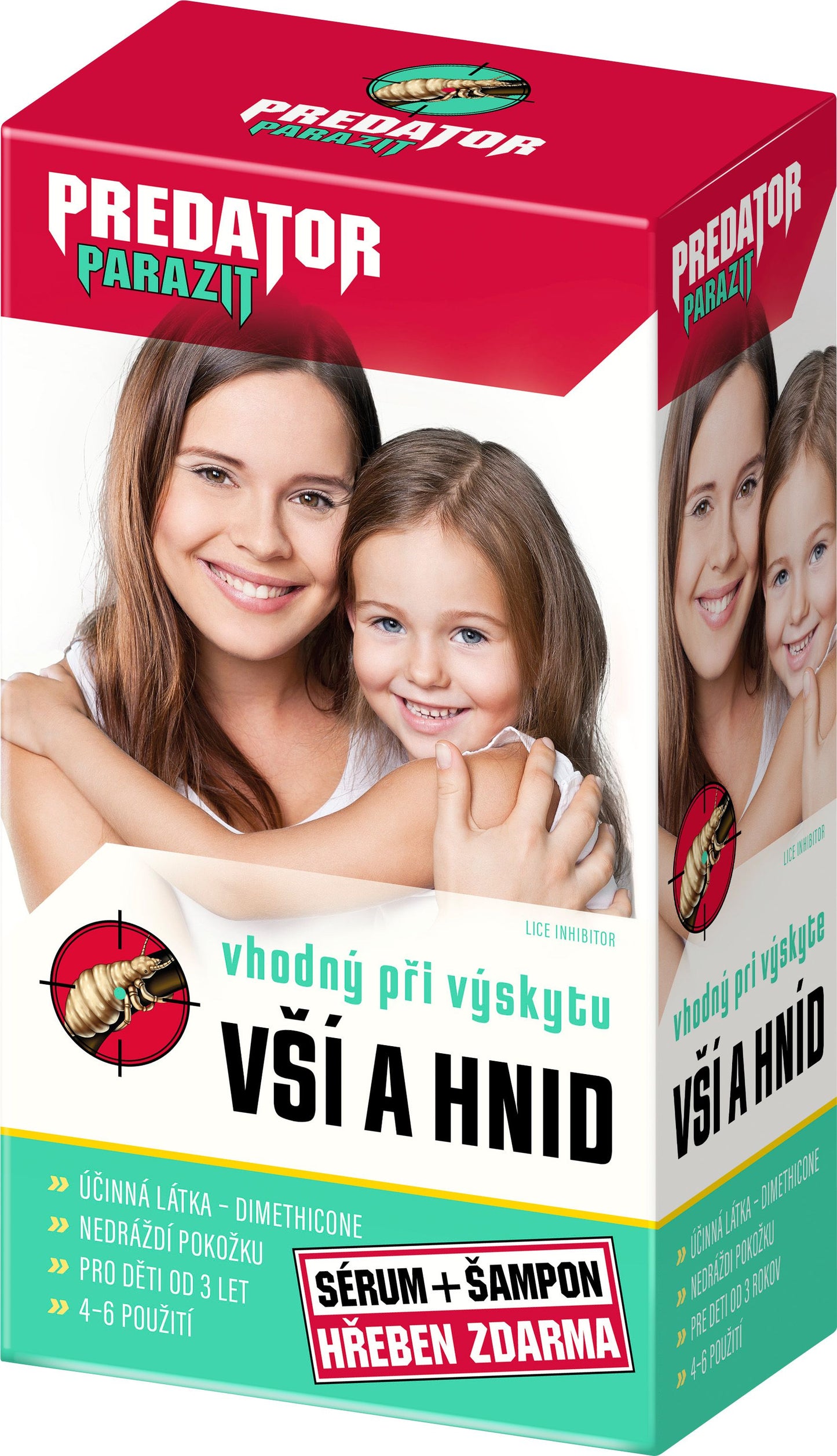 PREDATOR Parasite 2x100ml + comb - mydrxm.com