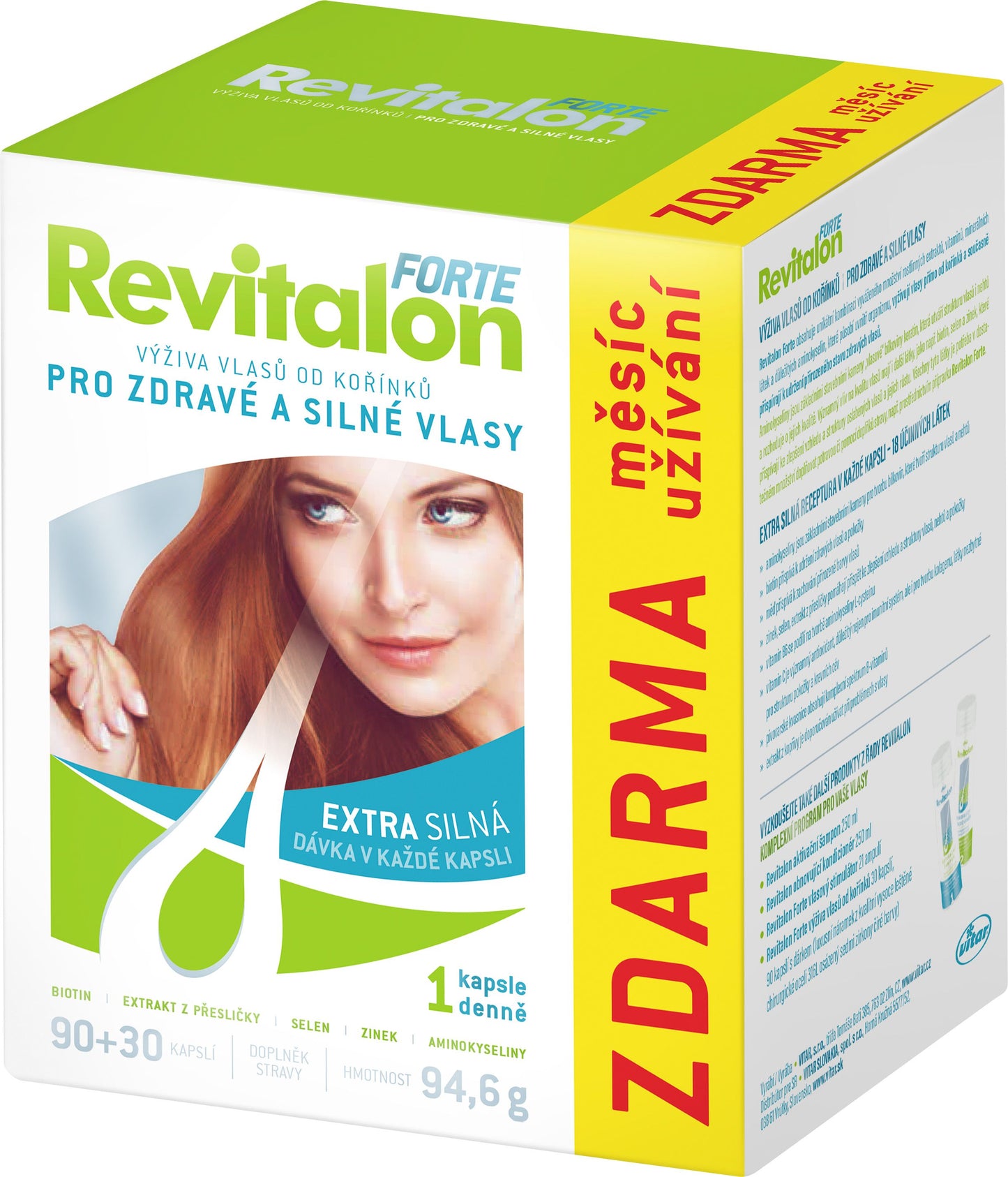 Revitalon Forte 90 + 30 capsules - mydrxm.com