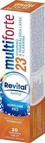 Revital Multi forte 23 orange 20 effervescent tablets