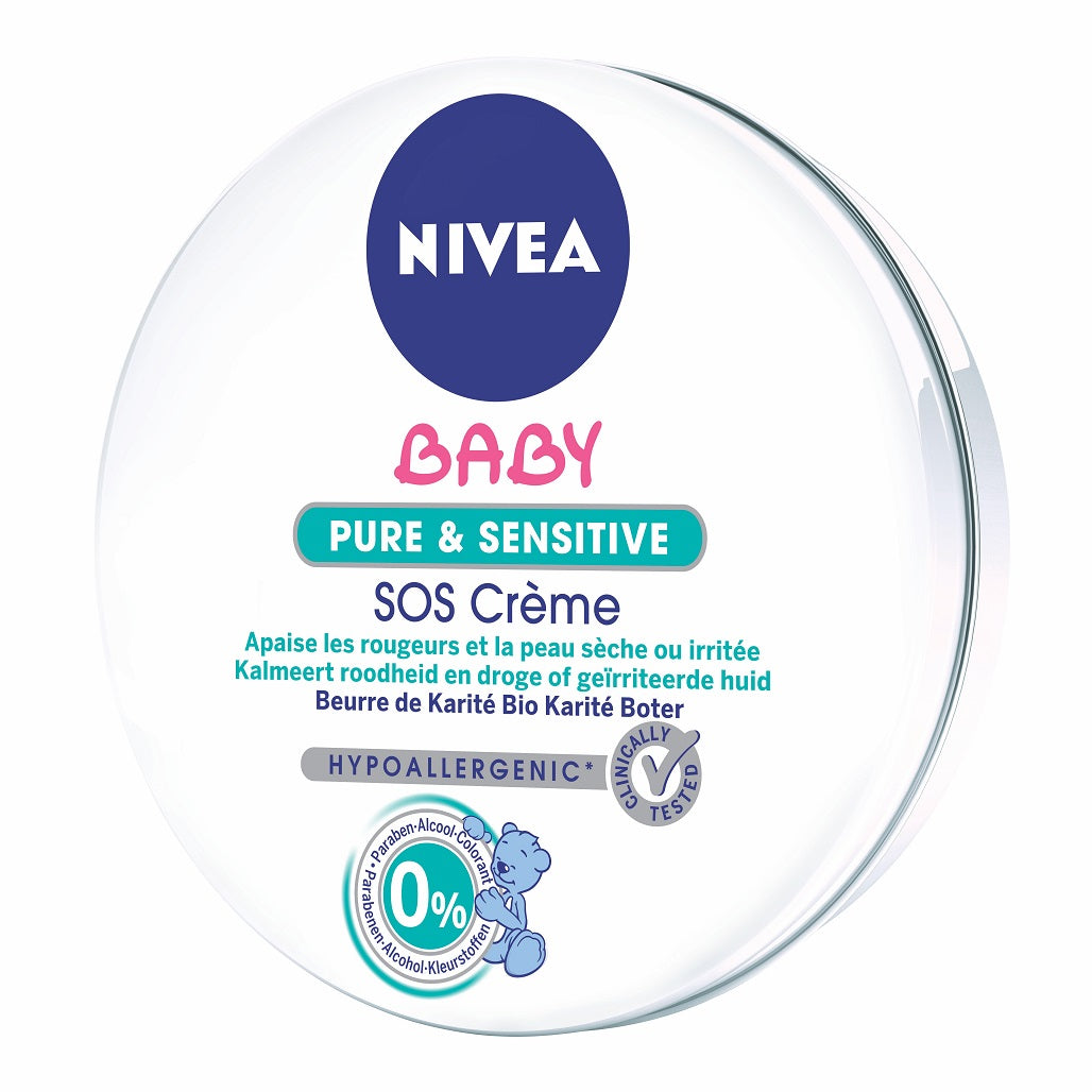 NIVEA Baby Pure & Sensitive SOS Cream 150ml - mydrxm.com