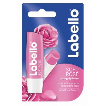 Labello SOFT ROSE lipstick 4.8 g - mydrxm.com