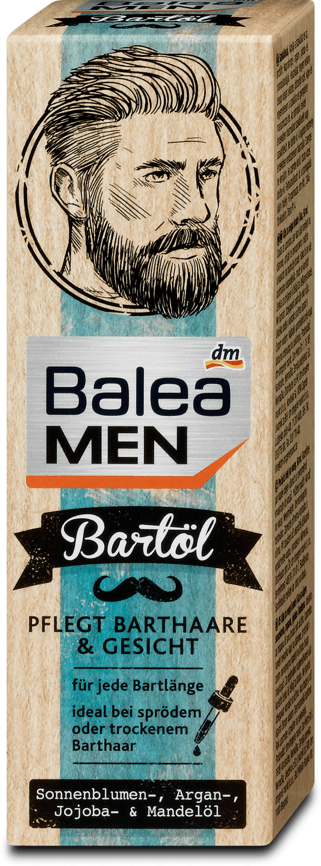 Balea MEN beard care oil, 50 ml
