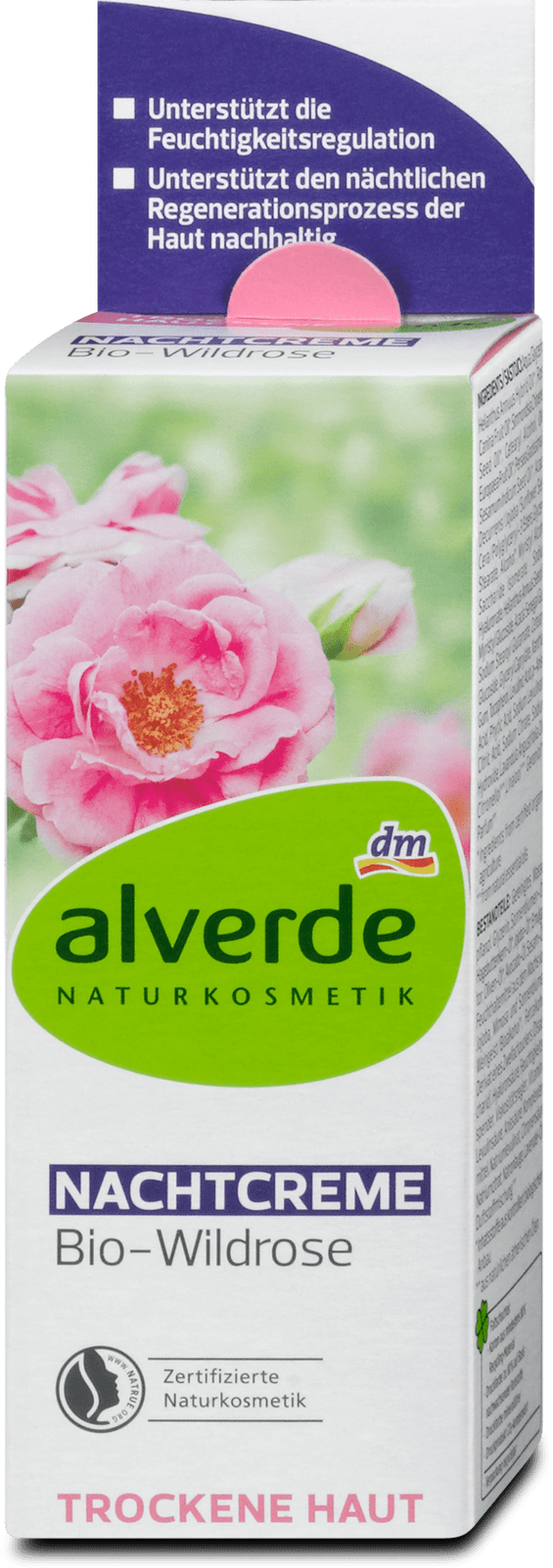 alverde NATURKOSMETIK Night Cream Rosehip, 50 ml
